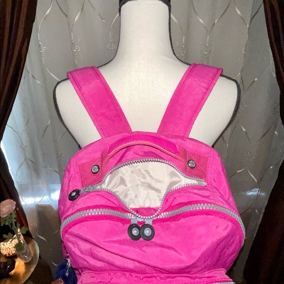 Pink Kipling Backpack - Picture 3 of 7